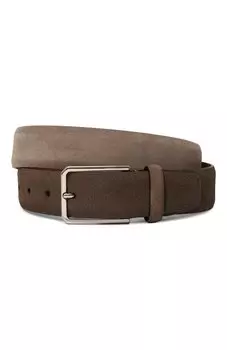 Замшевый ремень Santoni