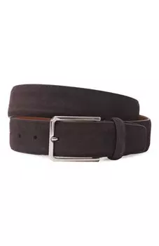 Замшевый ремень Santoni