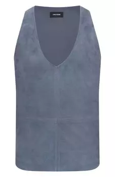 Замшевый топ Zadig and Voltaire