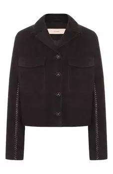 Замшевый жакет 12 STOREEZ