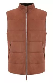 Замшевый жилет Andrea Campagna