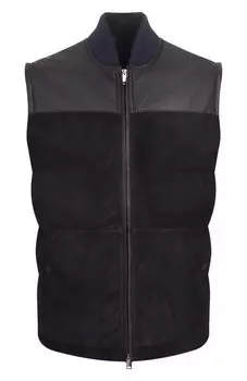 Замшевый жилет Brioni