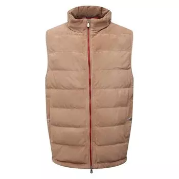 Замшевый жилет Brunello Cucinelli