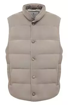 Замшевый жилет Brunello Cucinelli