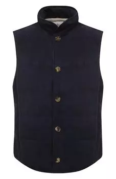 Замшевый жилет Brunello Cucinelli