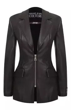 Жакет из экокожи Versace Jeans Couture