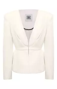 Жакет из хлопка и вискозы Borne Bourgeois