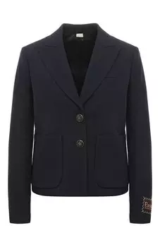 Жакет из шелка и шерсти Gucci