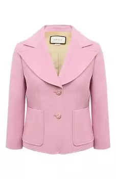 Жакет из шелка и шерсти Gucci