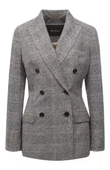 Жакет из шелка и шерсти Kiton