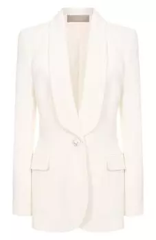 Жакет из шелка и вискозы Elie Saab
