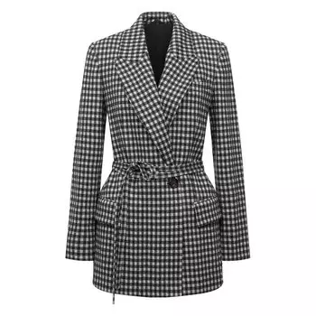 Жакет из шерсти и хлопка Brunello Cucinelli