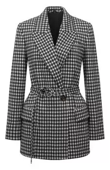 Жакет из шерсти и хлопка Brunello Cucinelli