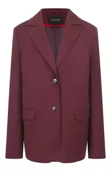 Жакет из шерсти и кашемира Lesyanebo