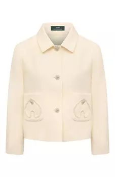 Жакет из шерсти и шелка Akhmadullina