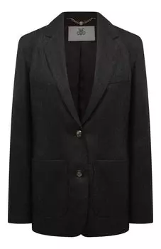 Жакет из хлопка и льна DMN