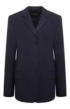 Жакет из шерсти и шелка Lesyanebo