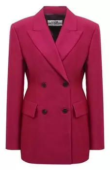 Жакет из шерсти и шелка LVIR