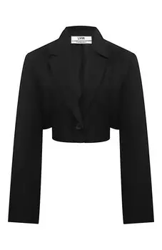 Жакет из шерсти и шелка LVIR