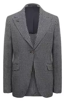 Жакет из шерсти и шелка MVST