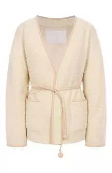 Жакет из шерсти и шелка MVST