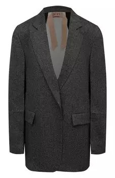 Жакет из шерсти и шелка N21