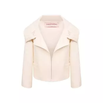 Жакет из шерсти и шелка Valentino