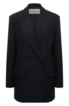 Жакет из шерсти и шелка Valentino