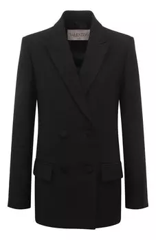 Жакет из шерсти и шелка Valentino