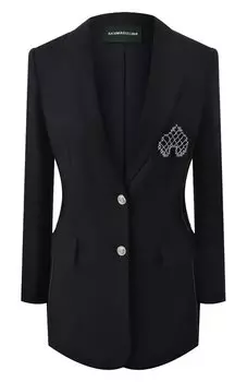 Жакет из шерсти и вискозы Akhmadullina