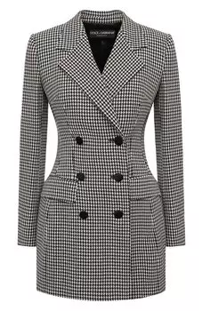 Жакет из шерсти и вискозы Dolce & Gabbana