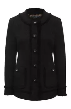 Жакет из шерсти и вискозы Dolce & Gabbana
