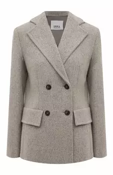 Жакет из шерсти и вискозы Erika Cavallini
