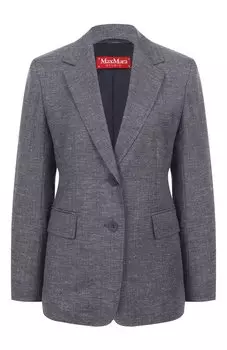 Жакет из шерсти и вискозы Max Mara Studio