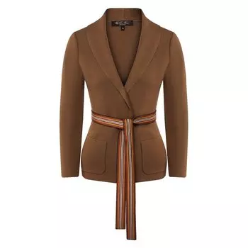 Кардиган из смеси шелка и хлопка Loro Piana