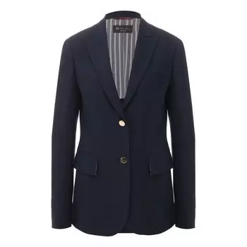 Жакет из смеси шелка и шерсти Loro Piana