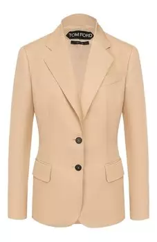 Жакет из смеси вискозы и льна Tom Ford