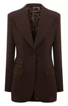 Жакет из вискозы Dolce & Gabbana