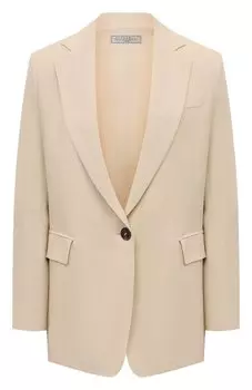 Жакет из вискозы и льна Antonelli Firenze