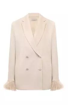 Жакет из вискозы и льна Antonelli Firenze