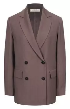 Жакет из вискозы и льна Antonelli Firenze