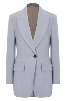 Жакет из вискозы и льна Brunello Cucinelli