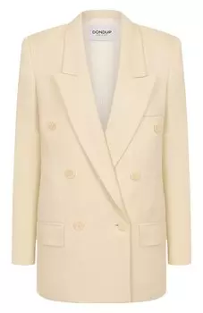 Жакет из вискозы и льна Dondup