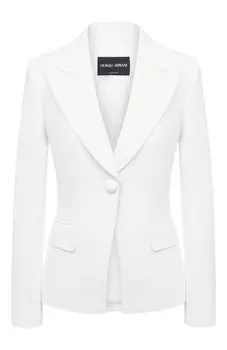 Жакет из вискозы и шелка Giorgio Armani