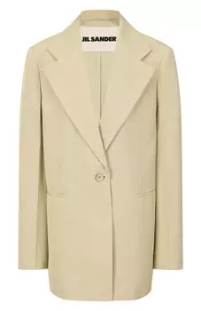 Жакет из вискозы и шелка Jil Sander