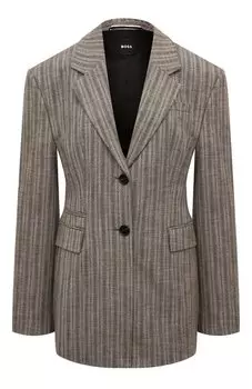 Жакет из вискозы и шерсти BOSS