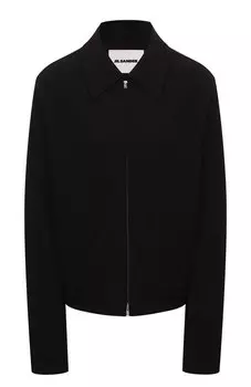 Куртка из вискозы и шерсти Jil Sander