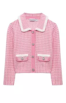 Жакет из вискозы Self-Portrait Kids