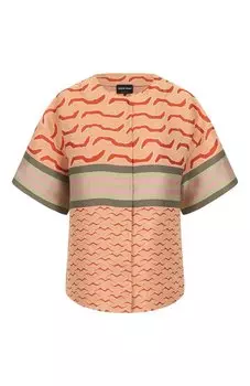 Жакет изо льна и хлопка Giorgio Armani