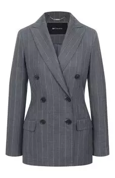 Жакет изо льна и шерсти Kiton